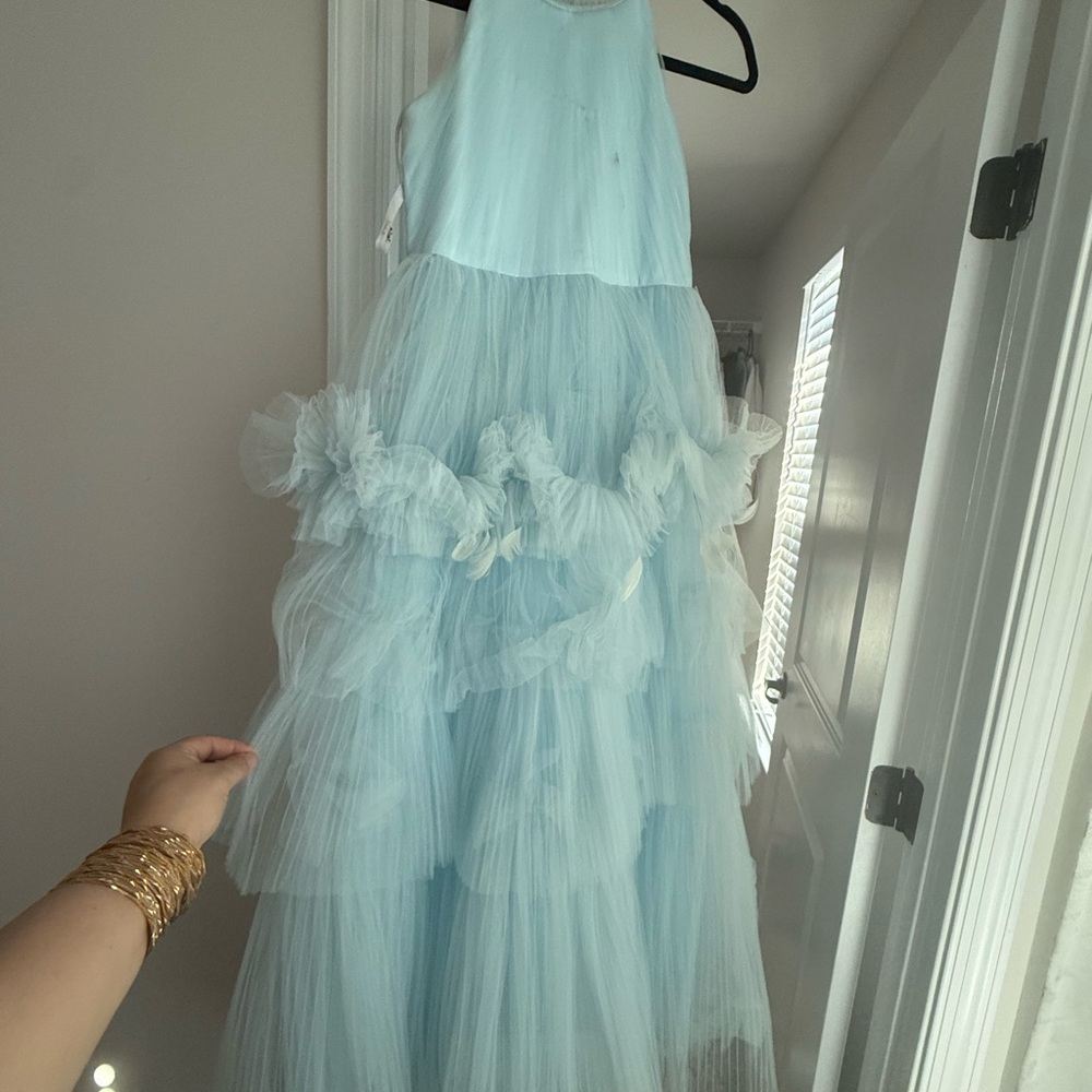 Elegant Blue Kids Dress